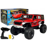 Jeep Gigant 1:8 RC - červený